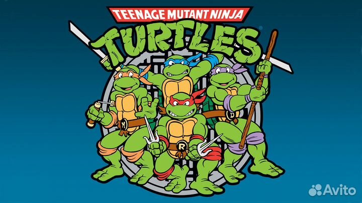 Видеокассеты: мультсериал Черепашки-ниндзя 1987 г