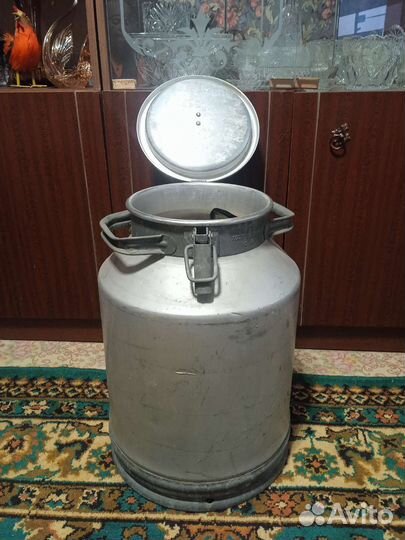 Фляга алюминиевая бу 40л