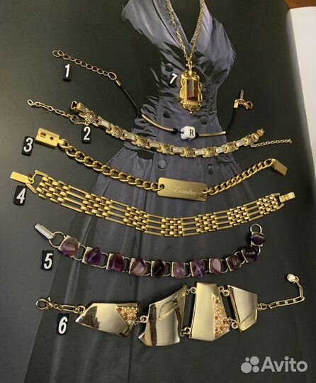 Браслеты.Клуазоне,Дамаскин. Винтаж