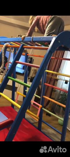 Шведская стенка деревянная бу