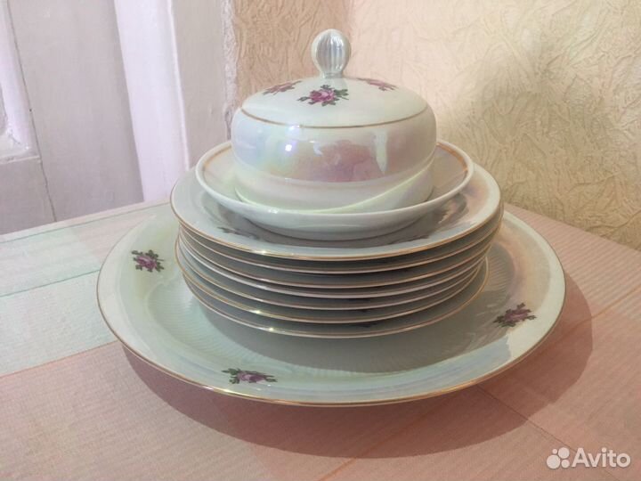 Сервиз чайный и кофейный. Кольдиц Фарфор из гдр