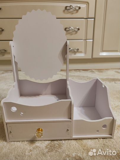 Органайзер для косметики с зеркалом