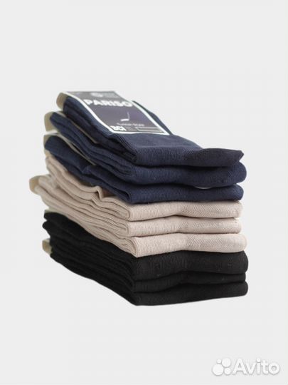 Носки мужские, набор 12 пар, хлопок