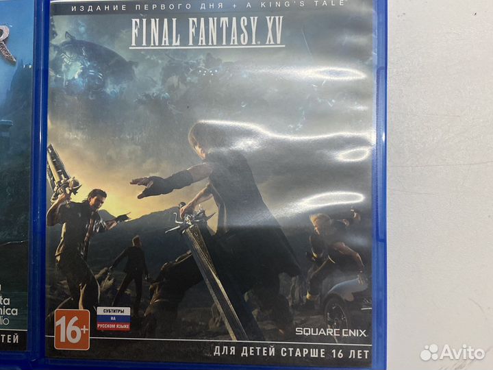 Игровые диски на ps4