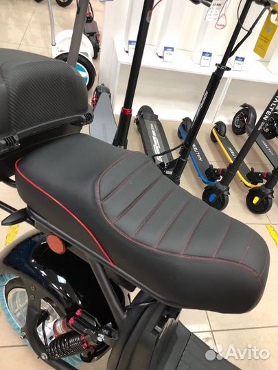 Электроскутер CityCoco White Siberia PRO 2500W