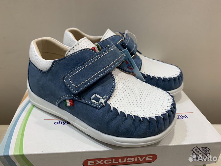 Новые стильные кожаные мокасины Dr Mymi 22