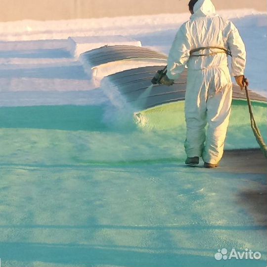 Напыляемая полимочевина. Бесшовная изоляция