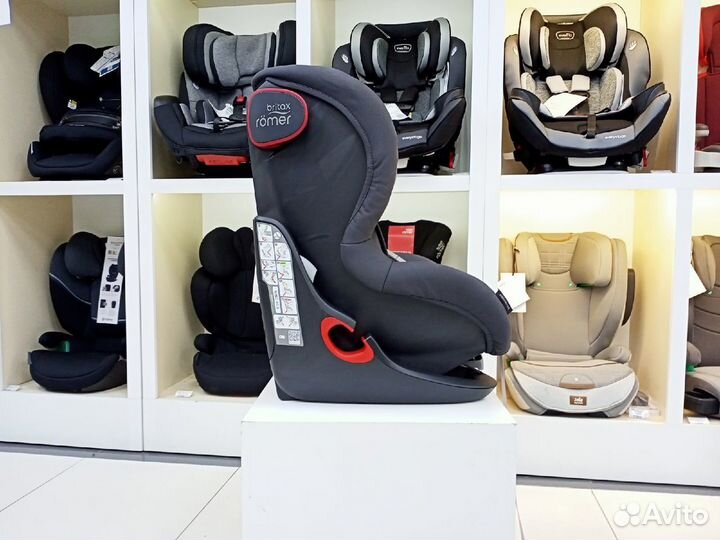 Автокресло 9-18 кг King II LS Black Series Grey