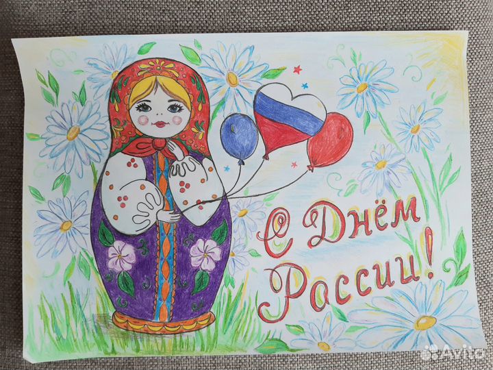 Рисунки на заказ в детский сад, школу