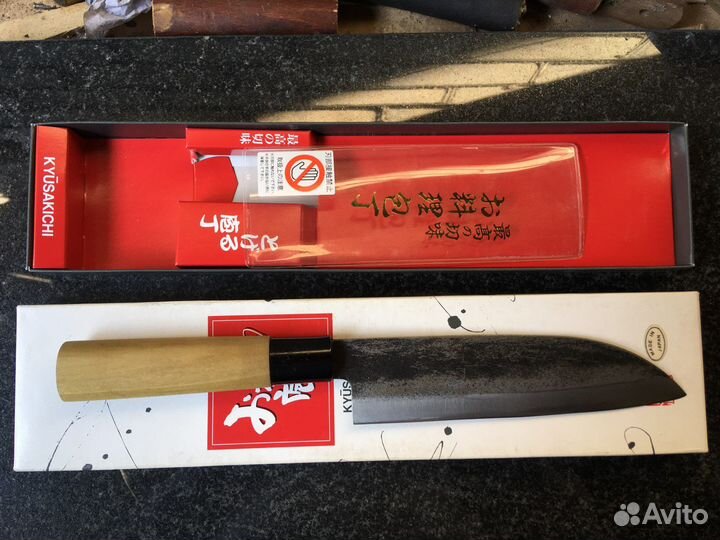 Нож кухонный японский Сантоку