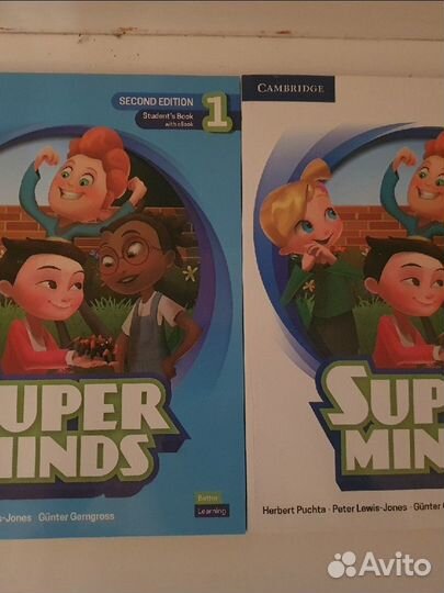 Super minds 1 учебник+тетрадь