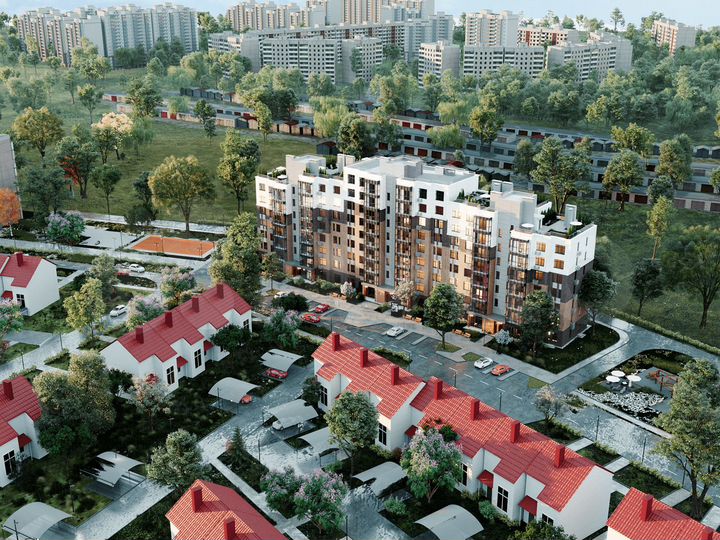 2-к. квартира, 67,1 м², 2/8 эт.