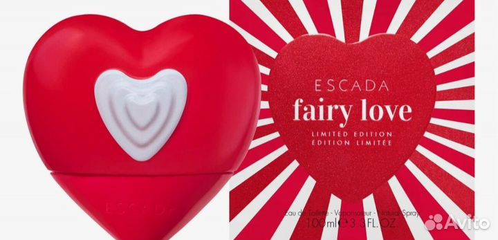 Туалетная вода Escada fairy love, 100 мл