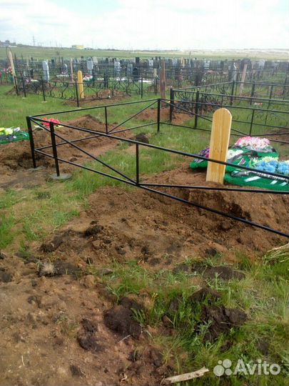 Изготовление оград и благоустройства захоронений