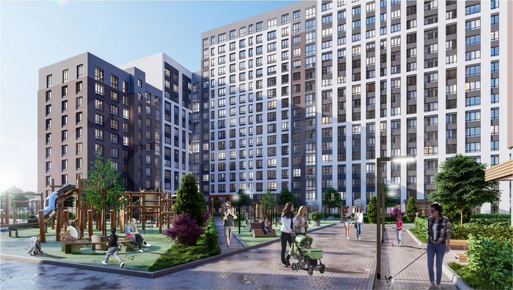 1-к. квартира, 29,9 м², 17/25 эт.