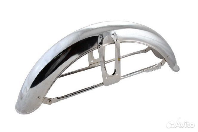 Крыло переднее Delta хром