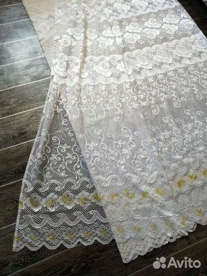 Комплект шторы и тюль