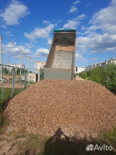 Щебень гравийная