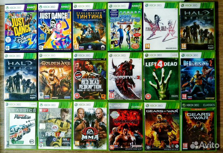 Игры на Xbox 360 лицензия