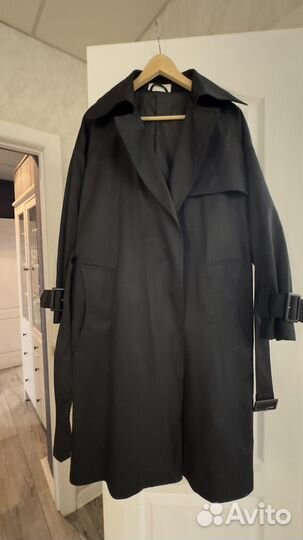 Тренч черный женский 44 размер