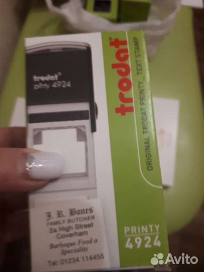 Оснастка для печатей 4924 Печать штамп