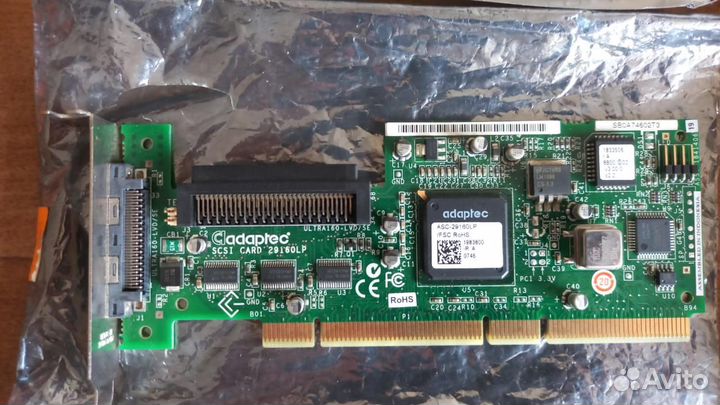 Scsi диски и контроллер ASC-29160LP, 29320dlpe