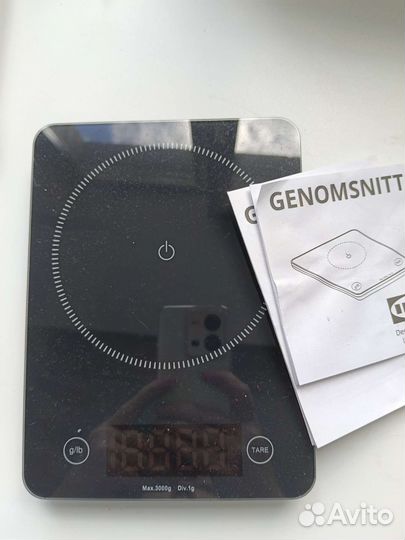 Весы кухонные Икея, оригинал (с документами)