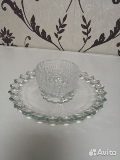 Хрустальный набор из двух предметов