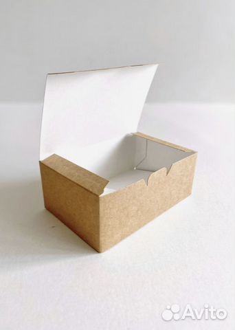 Коробка из крафт картона, 11,5х7,5х4,5 см