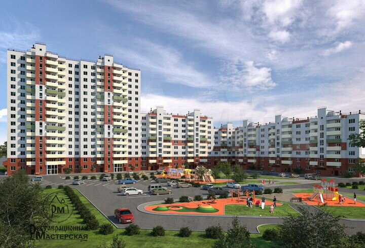 1-к. квартира, 40,5 м², 8/9 эт.