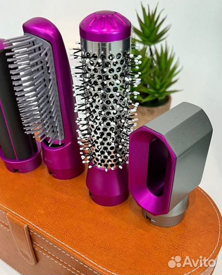 Мультистайлер Dyson 5 в 1 в кожаном кейсе