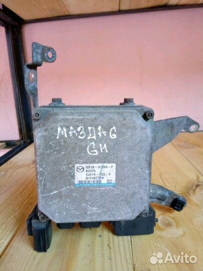 Блок электрорейки Мазда 6 GS1D-67880