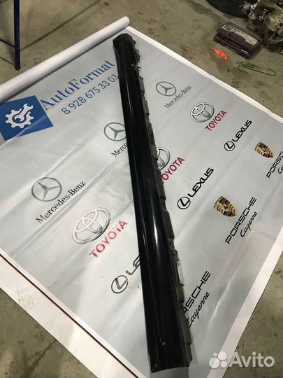 Mercedes 222 AMG порог Правы