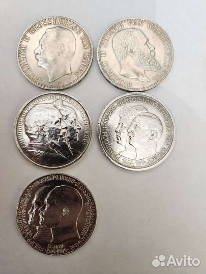 Монеты Кайзер Германия