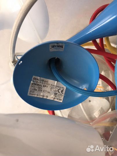 Светильник ideal lux minimal sp1