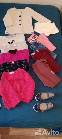 Одежда пакетом на девочку 98 104