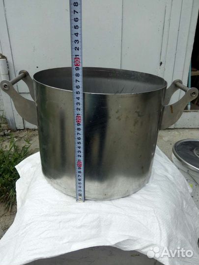 Кастрюля из нержавейки СССР 20 литров