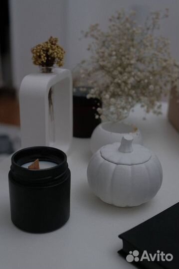 Гипсовая шкатулка