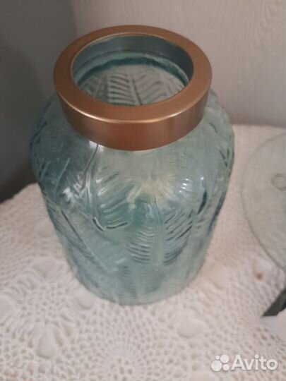 Ваза для цветов стекло