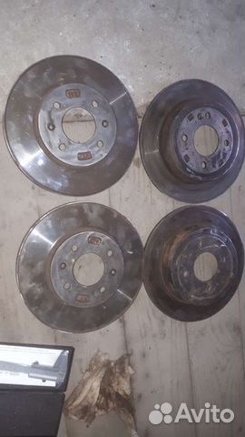 Тормозные диски на hyundai solaris 1 Kia rio