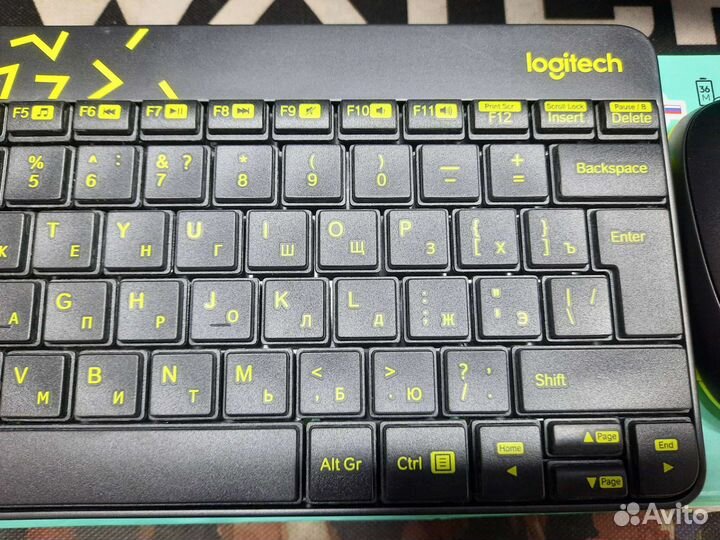 Logitech MK240 nano комплект