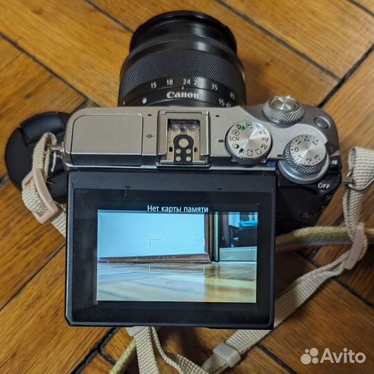 Беззеркальная камера Canon EOS M6 Kit EF-M 15-45mm