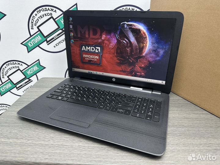 Тонкий красивый HP идеал 4 ядра AMD A6 6Gb SSD 128