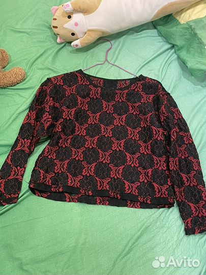 Кружевная кофта