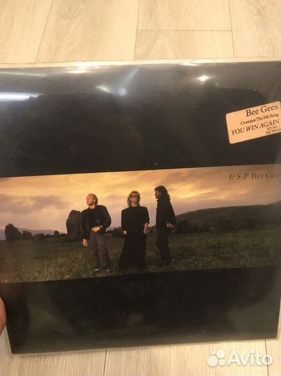 Винил bee gees you win again