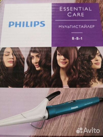 Мультистайлер (плойка, щипцы, утюжок) Philips