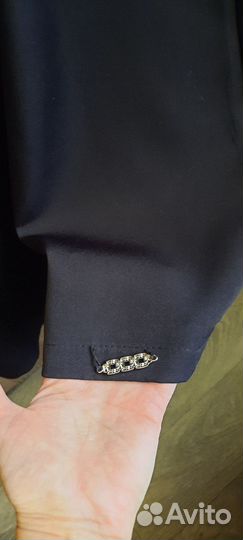 Платье для девочки черное 134