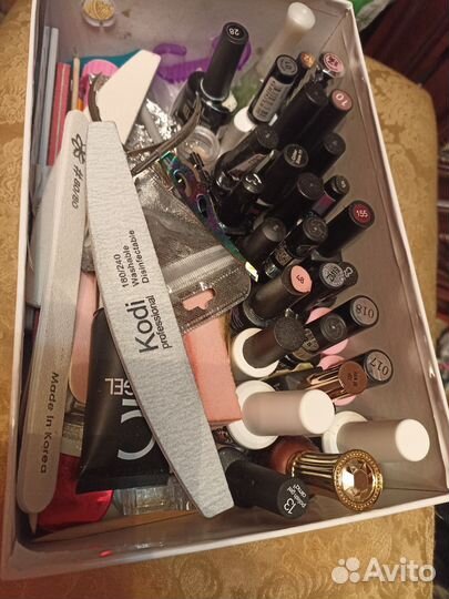 Лампа для ногтей набор