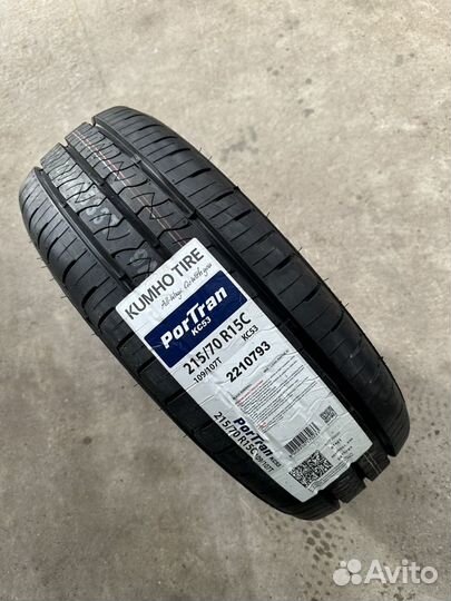 Kumho PorTran KC53 215/70 R15C 109T