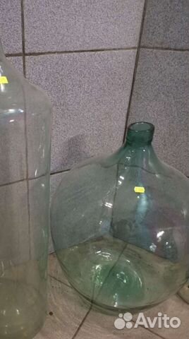 Бутылка 30л большая круглая